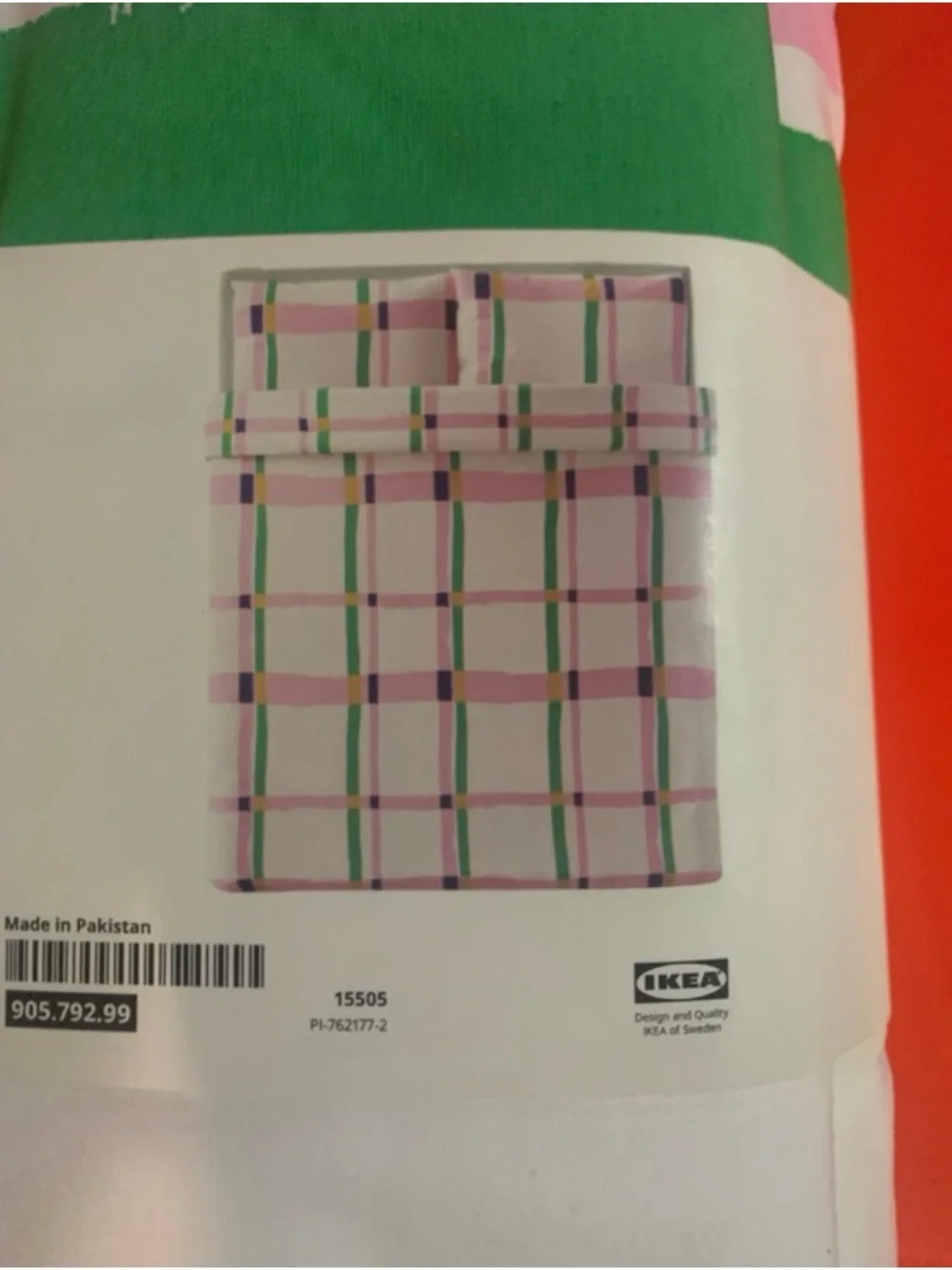 NWT IKEA Duvet Cover and Pillow Shams Set